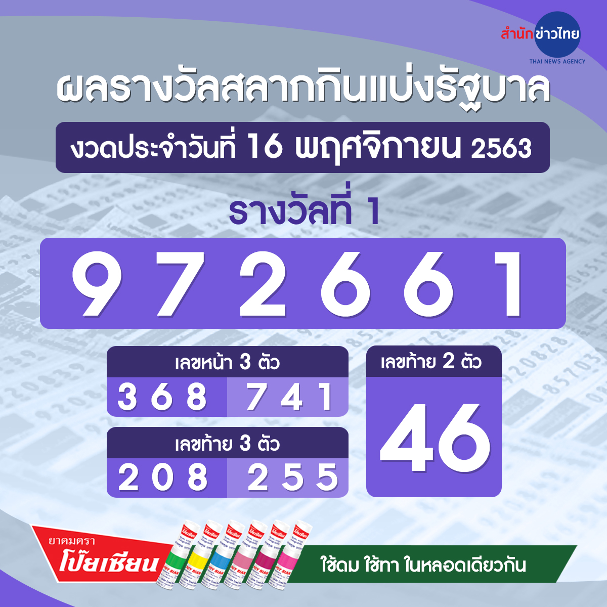 ผลหวย