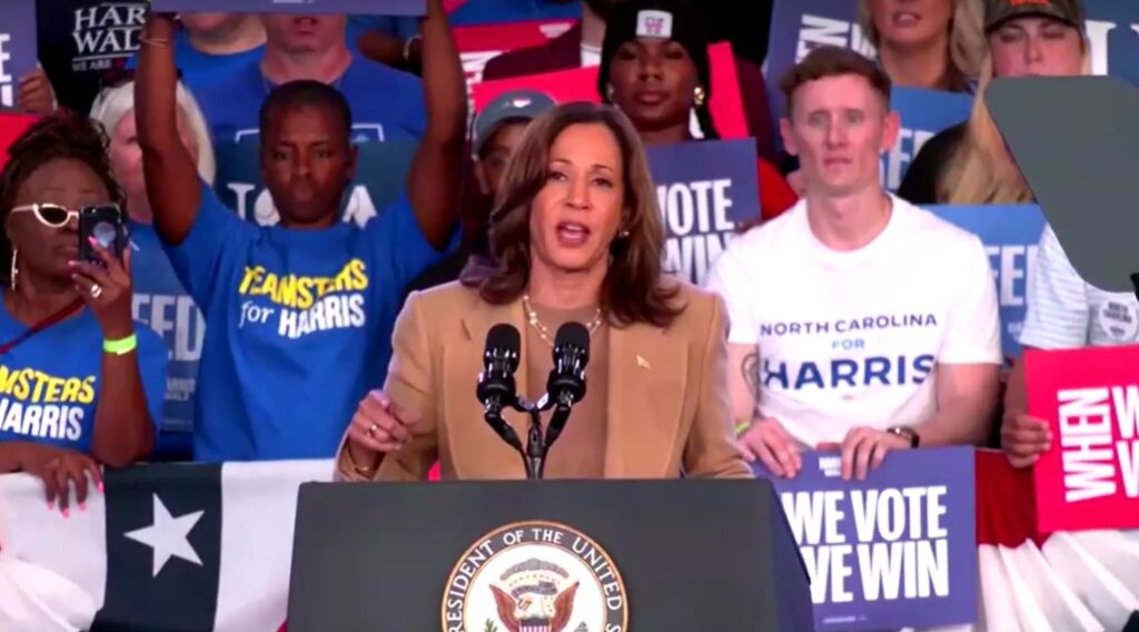 Harris rallies in North Carolina