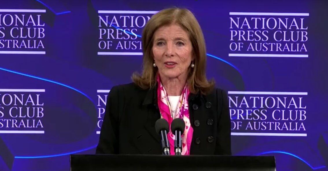 U.S. ambassador to Australia Caroline Kennedy