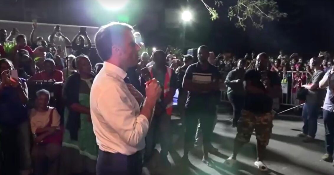 France's Macron booed during visit to cyclone-hit Mayotte