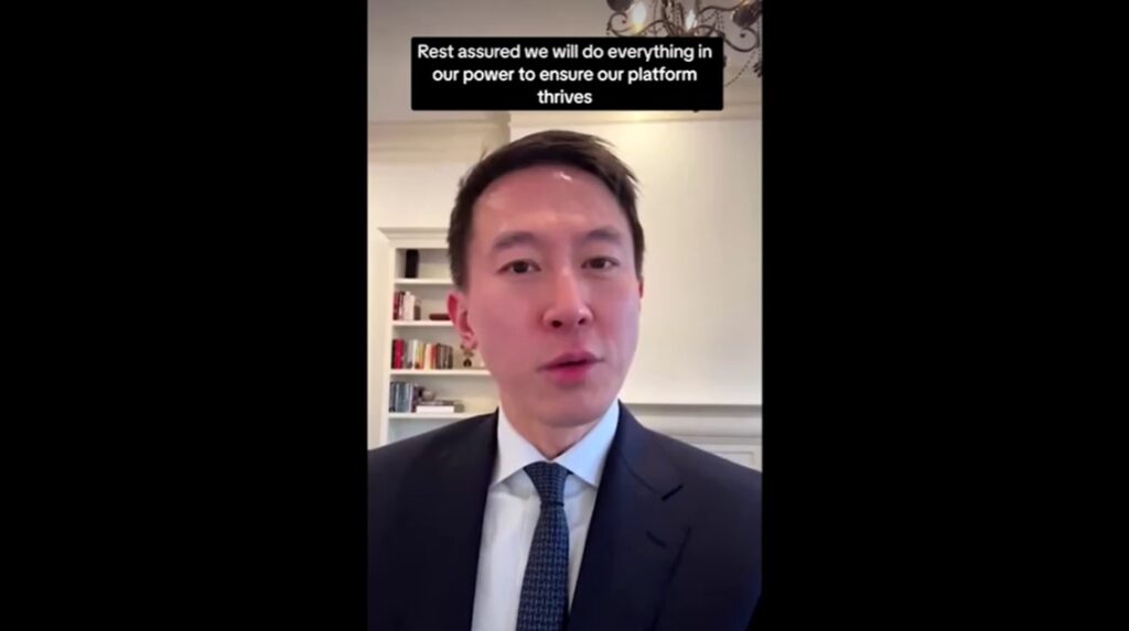 TikTok CEO assures users