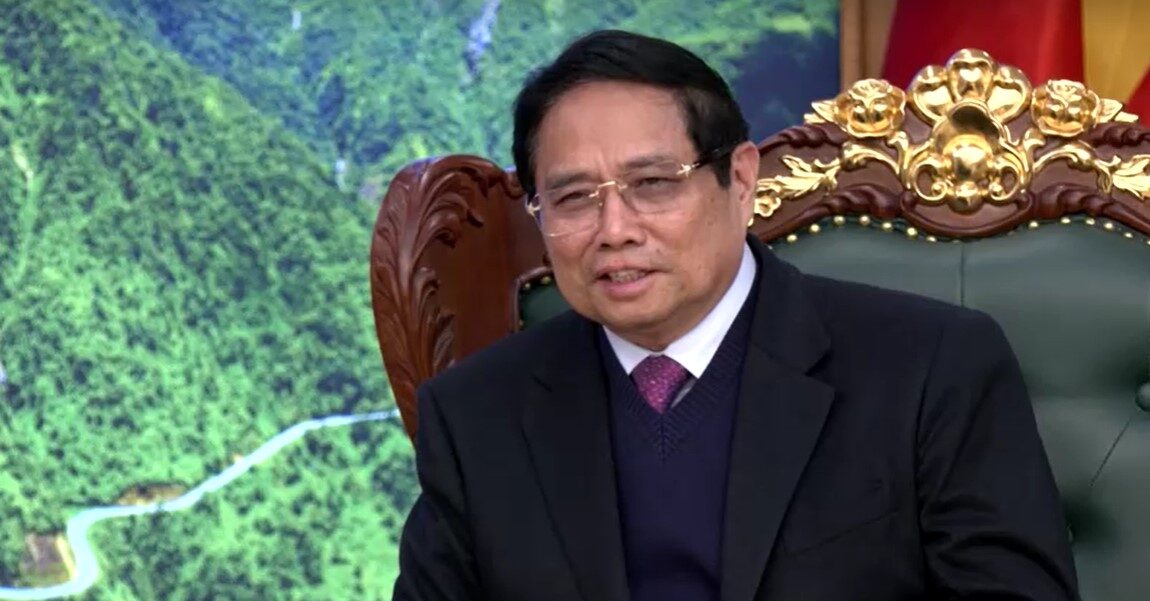 Vietnamese Prime Minister Pham Minh Chinh