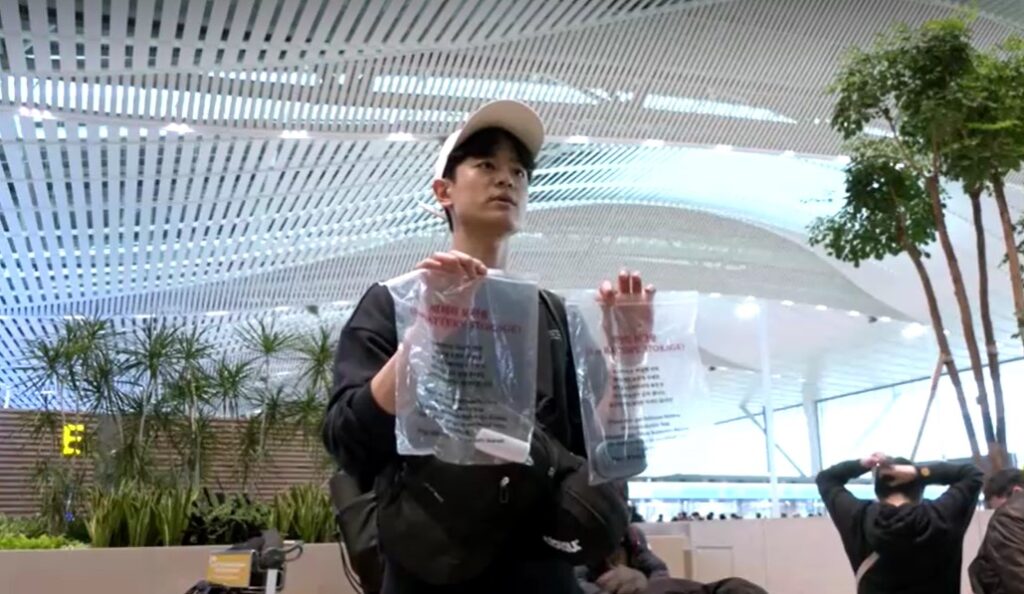 powerbank in plastic bags