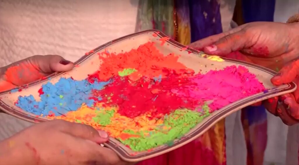 colors in Holi