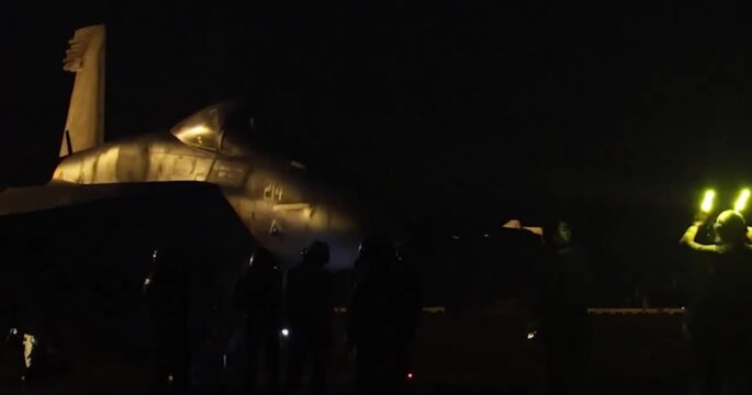 US forces release video said to show jets taking off in operations against Houthi targets in Yemen