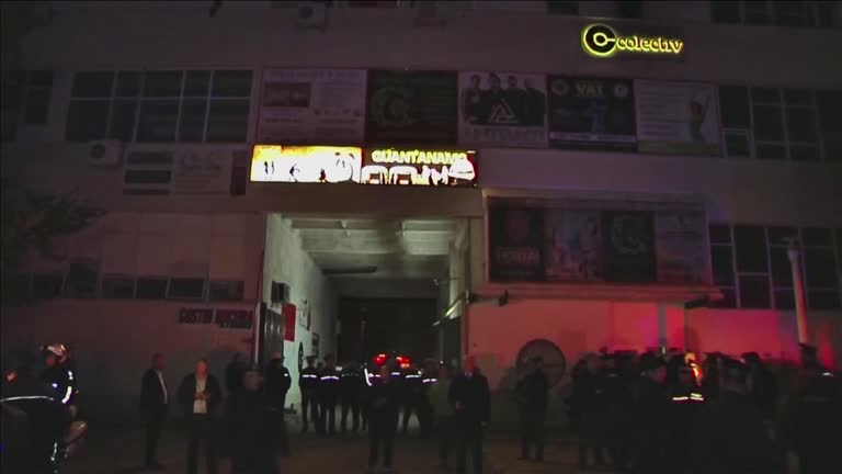 Colectiv nightclub in Romania