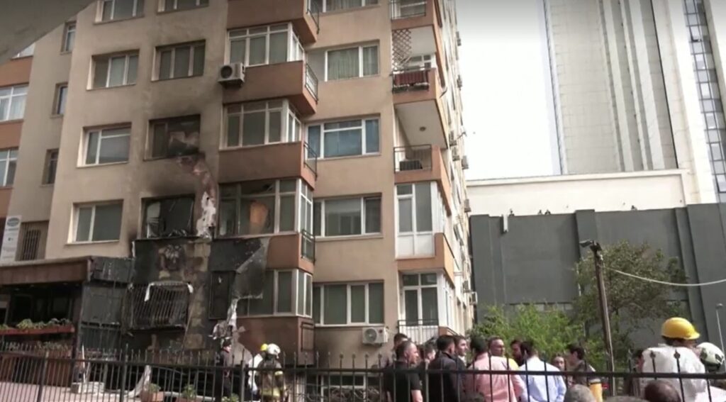 fire at nightclub in Turkey