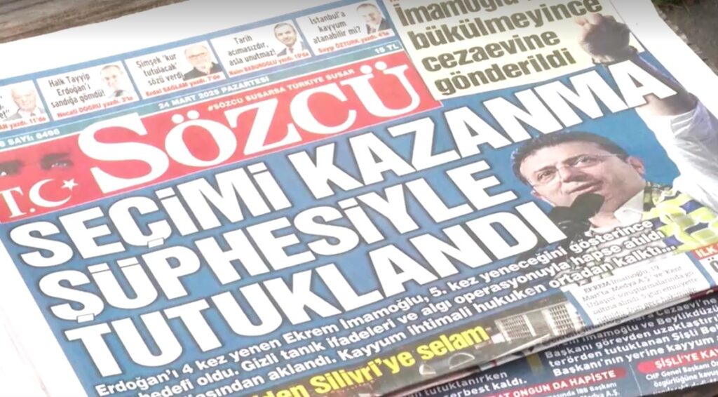 news of jailing Istanbul mayor