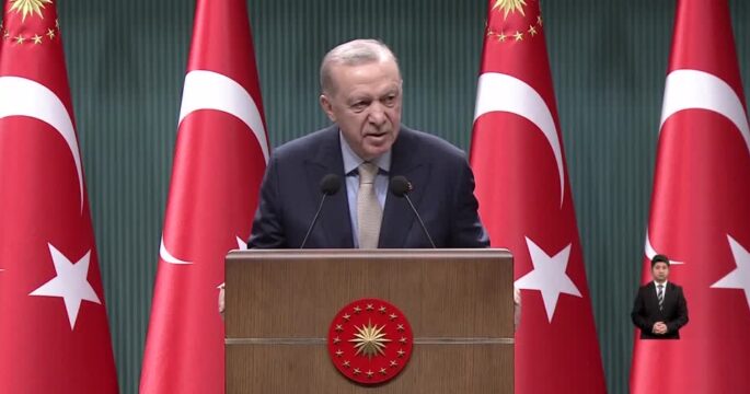 Turkey's Erdogan says protests over jailing of Istanbul mayor turned into 'movement of violence'