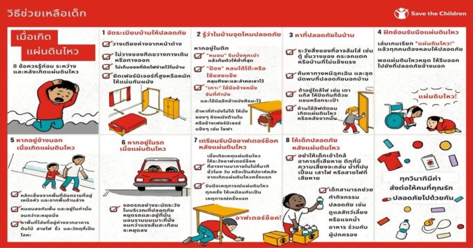 How to save children in earthquake
