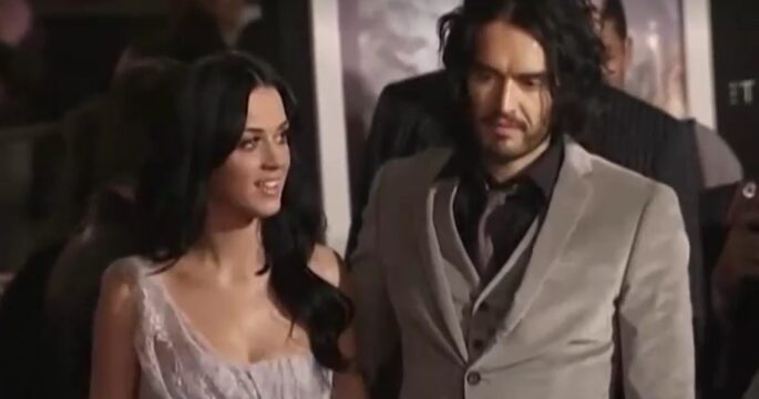 Katy Perry and Russell Brand in 2010