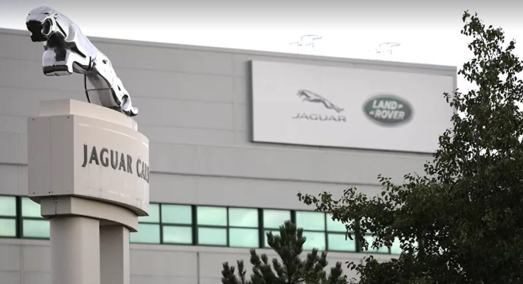 exterior of Jaguar Land Rover building