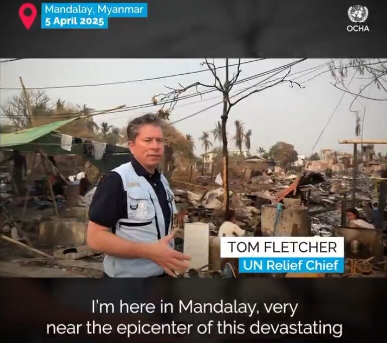 Tom Fletcher UN relief chief