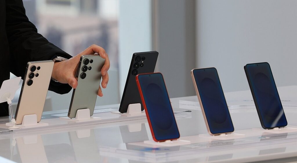 Samsung Electronics Co.'s smartphones