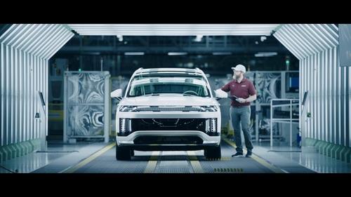 production line in the Hyundai Motor America