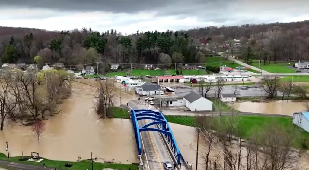 flood in Ohio