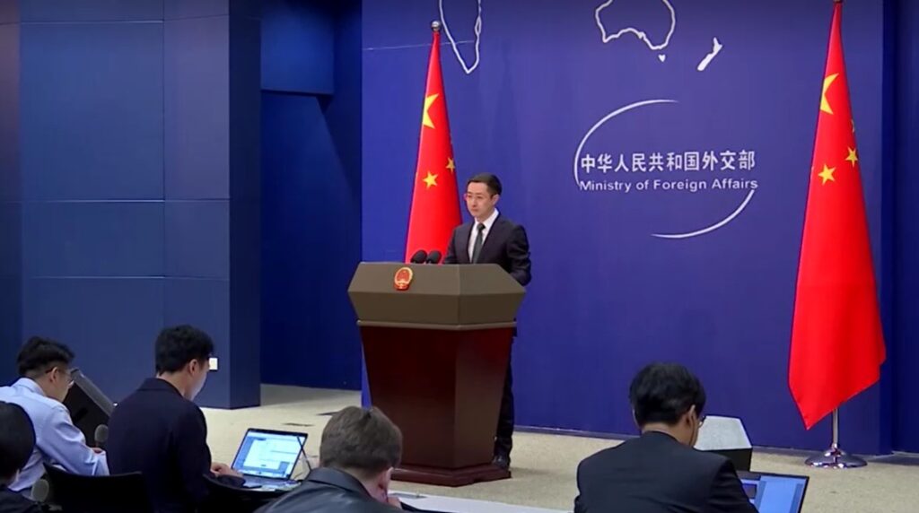 China's Foreign Ministry spokesperson