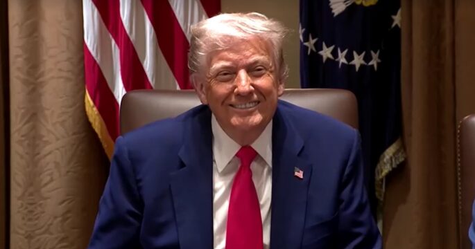 Trump in Cabinet meeting
