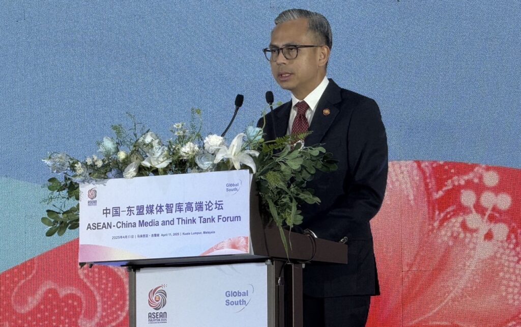 Malaysia Information Minister in ASEAN-China Media and Think Tank Forum