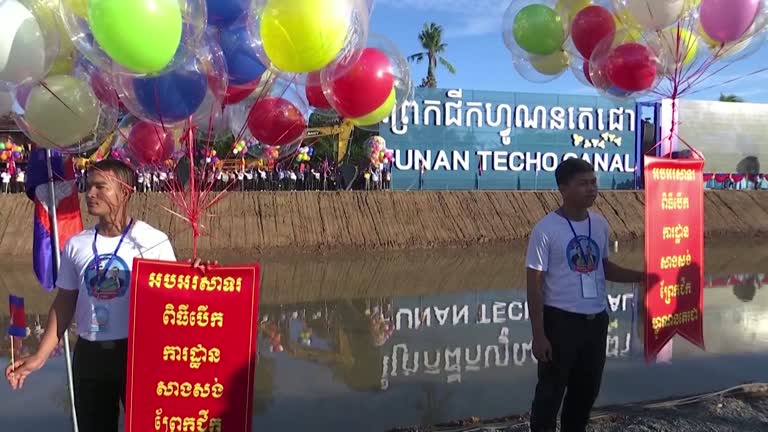 Cambodia to begin construction of China-funded Mekong canal