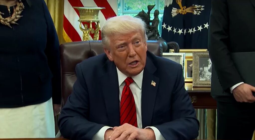 Trump says China has reached out on tariffs