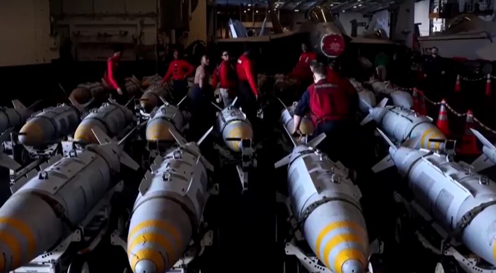 US releases footage it says shows its operations against Houthis