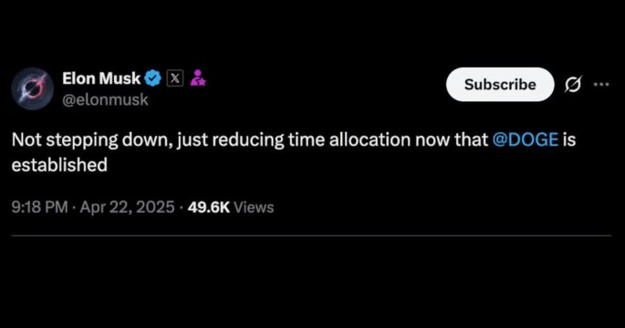 Musk, facing criticism and falling Tesla sales, to cut back DOGE work