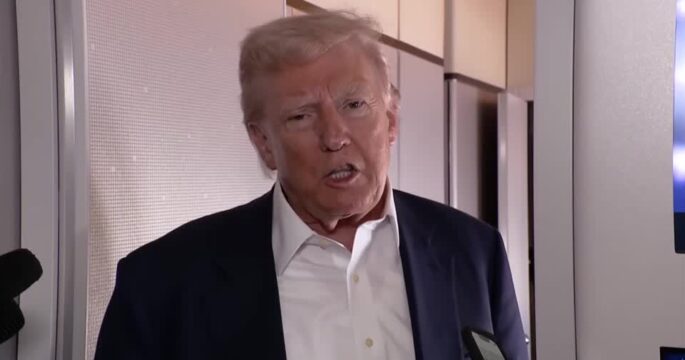 Trump says markets are adjusting to his tariff policy