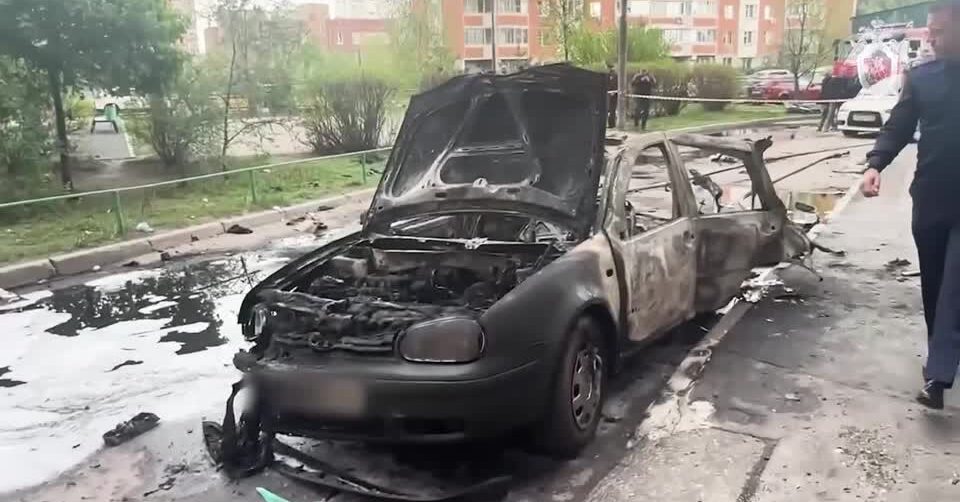 Broken windows, scared neighbours at the scene of blast that killed Russian general