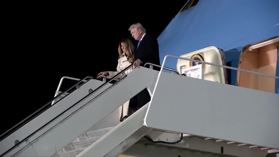 Trump arrives in Italy for funeral of Pope Francis