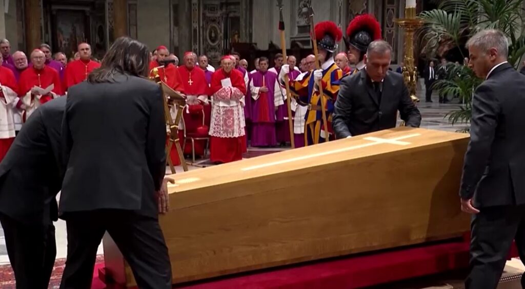 Pope Francis' coffin sealed in private ceremony