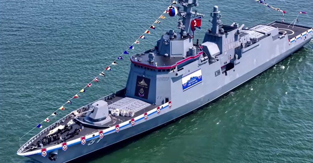 North Korea's new 5,000-tonne warship