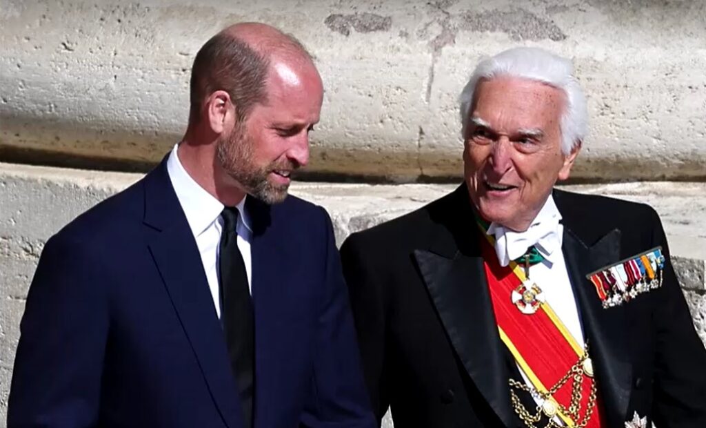 Crown Prince William at funeral mass of Pope Francis at Vatican