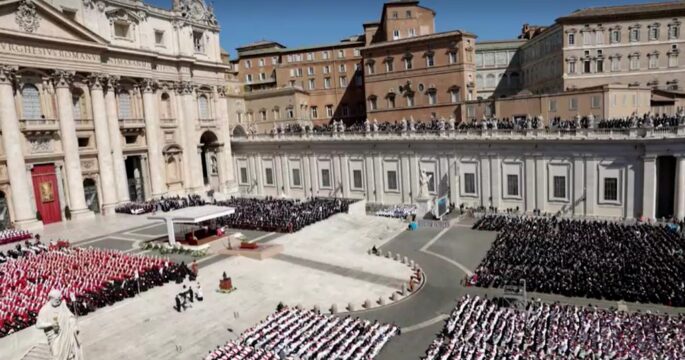 funeral mass of Pope Francis at Vatican