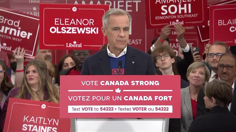 Canadian Prime Minister and Liberal leader Mark Carney wrapped up his campaign