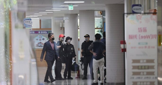 Student uses weapon at high school in South Korea