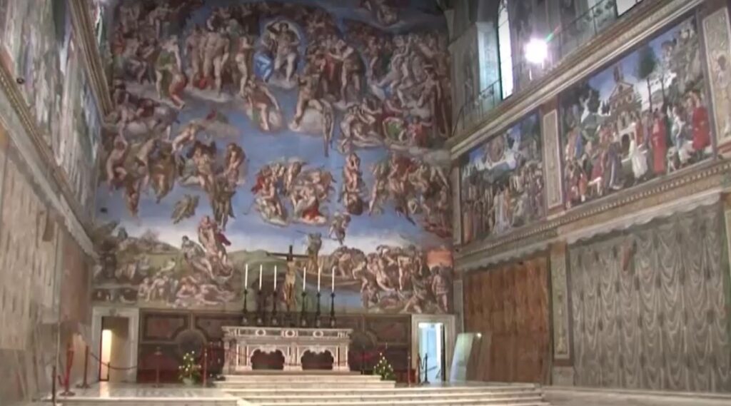 Sistine Chapel closes to public