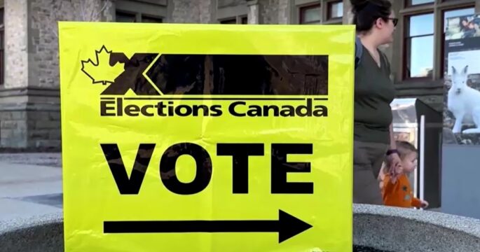 sign of Canada election