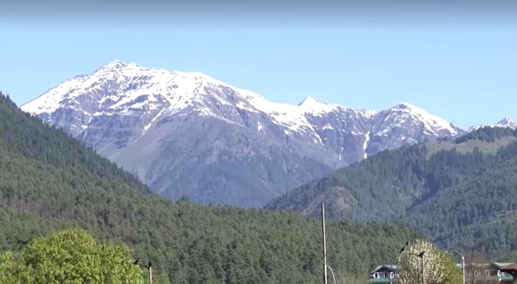 lofty peak in Kashmir