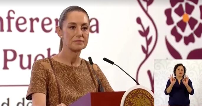 Mexican President Claudia Sheinbaum
