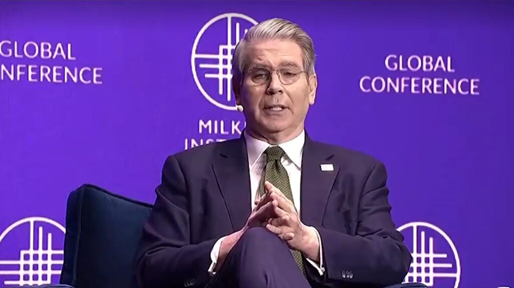 U.S. Treasury Secretary Scott Bessent at the Milken Institute Global Conference 2025