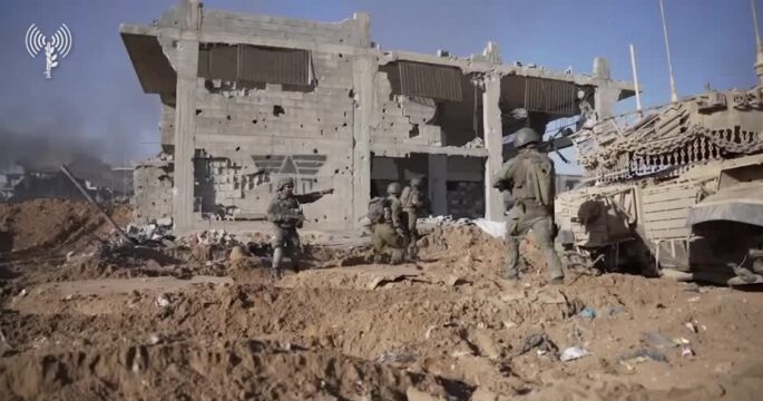 Israeli army releases video it says shows military operations in Gaza