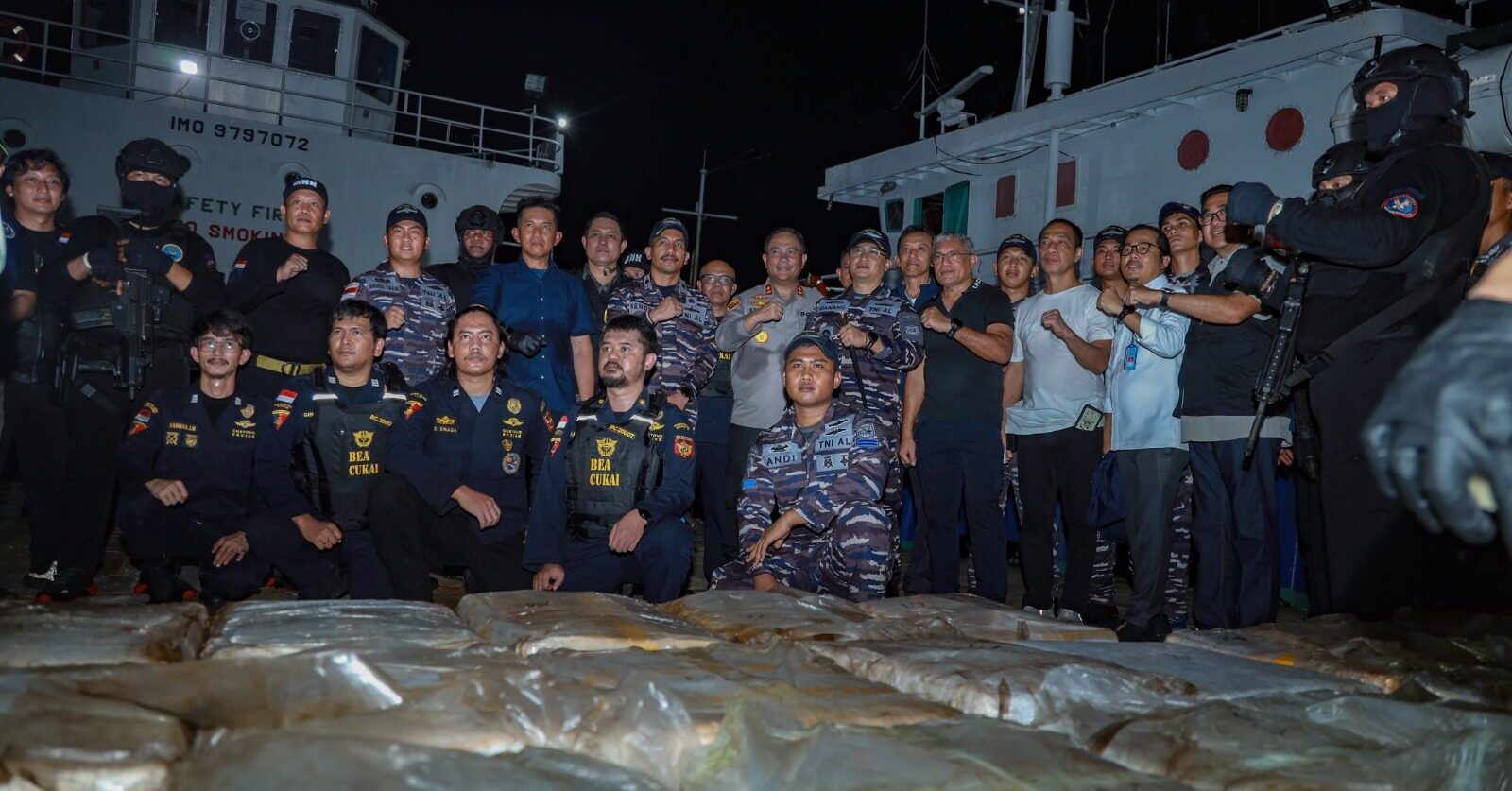 Indonesia seizes two tons of methamphetamine in its biggest ever bust