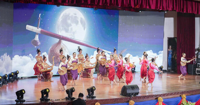 A cultural show at the Cambodia-China Tourism Year 2025 campaign