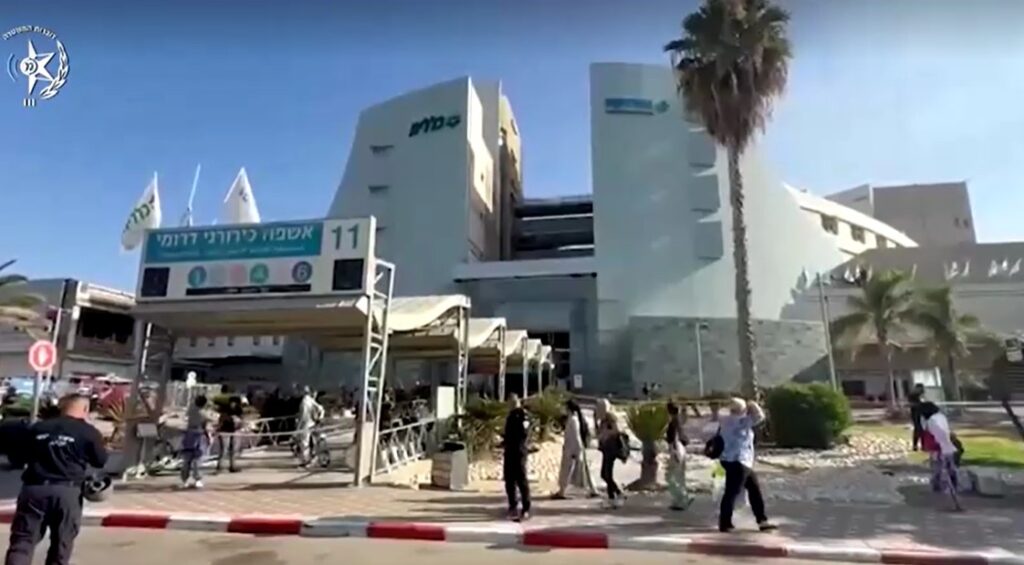 Soroka Hospital in the southern Israeli city of Beersheba