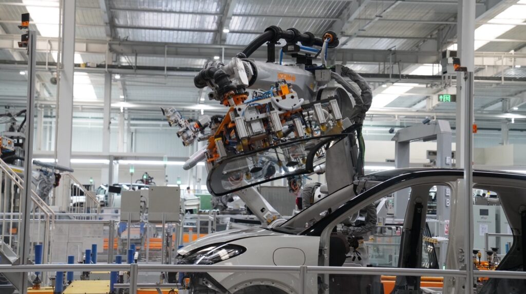 NEV production in China