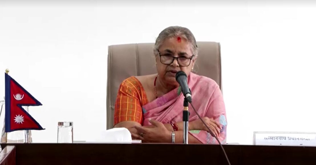 Nepal interim PM says she is 'here to serve', not interested in power