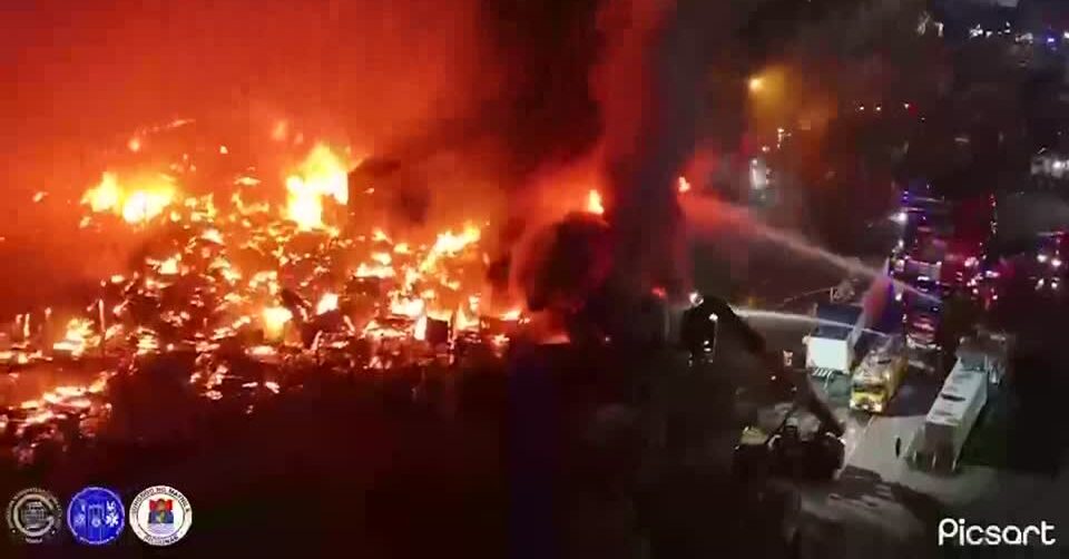 Devastating fire displaces over a thousand families in Manila