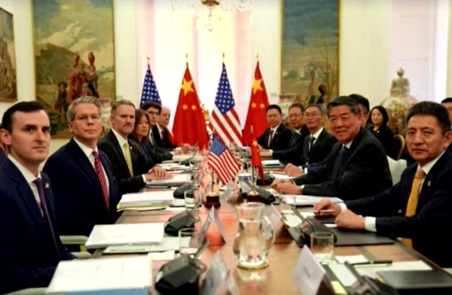 US-China trade talk in Madid, Spain