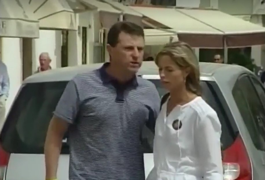 Parents of Madeleine McCann in Portugal 2007
